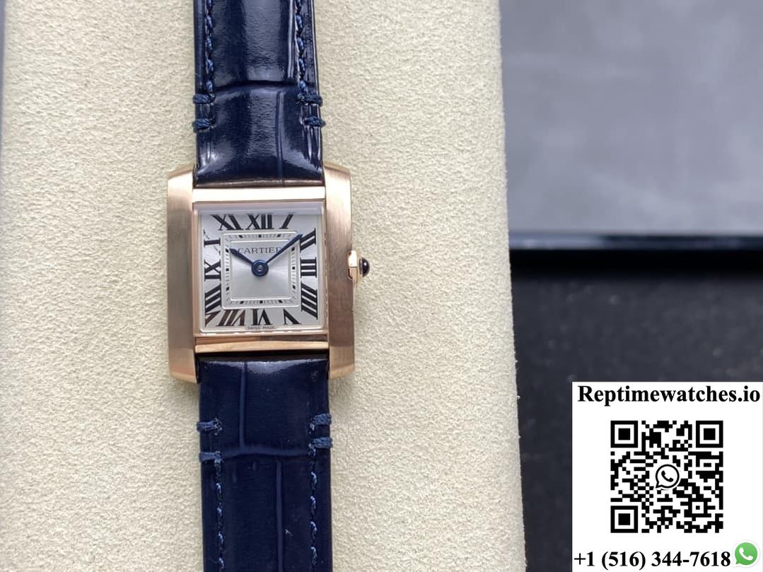 Cartier Tank Wgta0280 8848 Factory Alligator Leather Strap-Rep Time Watches