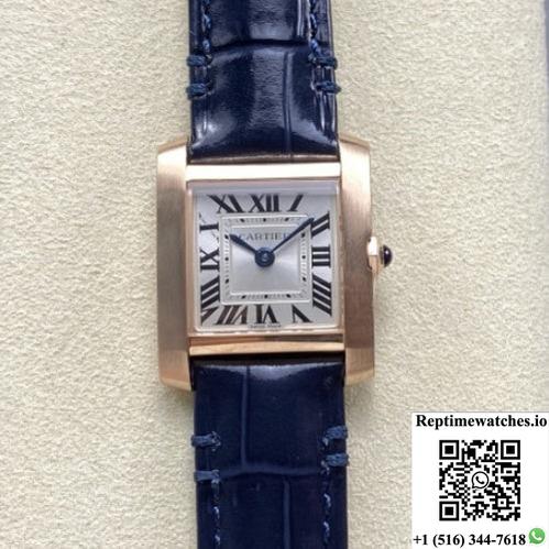 Cartier Tank Wgta0280 8848 Factory Alligator Leather Strap-Rep Time Watches