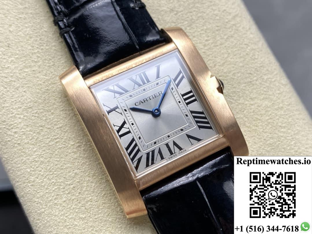 Cartier Tank Wgta0281 8848 Factory Gold Color Dial-Rep Time Watches