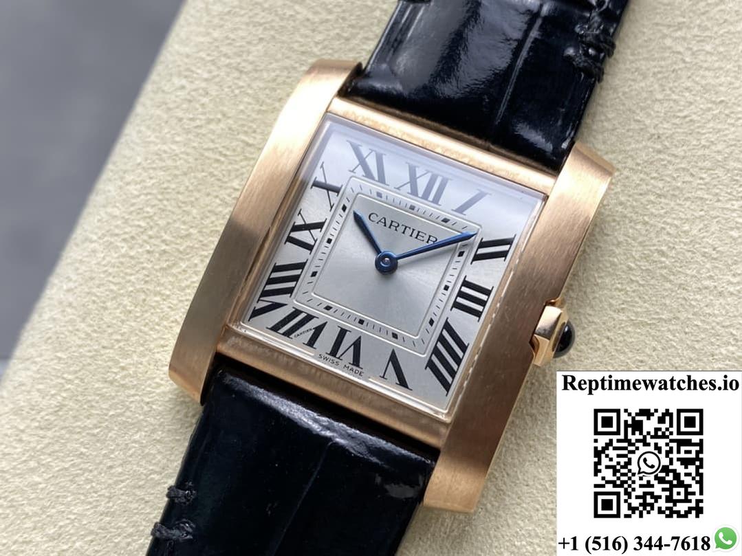 Cartier Tank Wgta0281 8848 Factory Gold Color Dial-Rep Time Watches