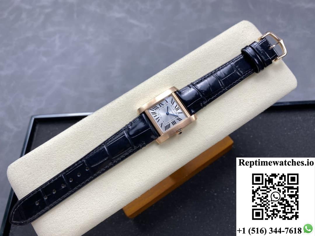 Cartier Tank Wgta0281 8848 Factory Gold Color Dial-Rep Time Watches