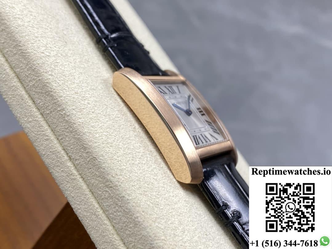 Cartier Tank Wgta0281 8848 Factory Gold Color Dial-Rep Time Watches