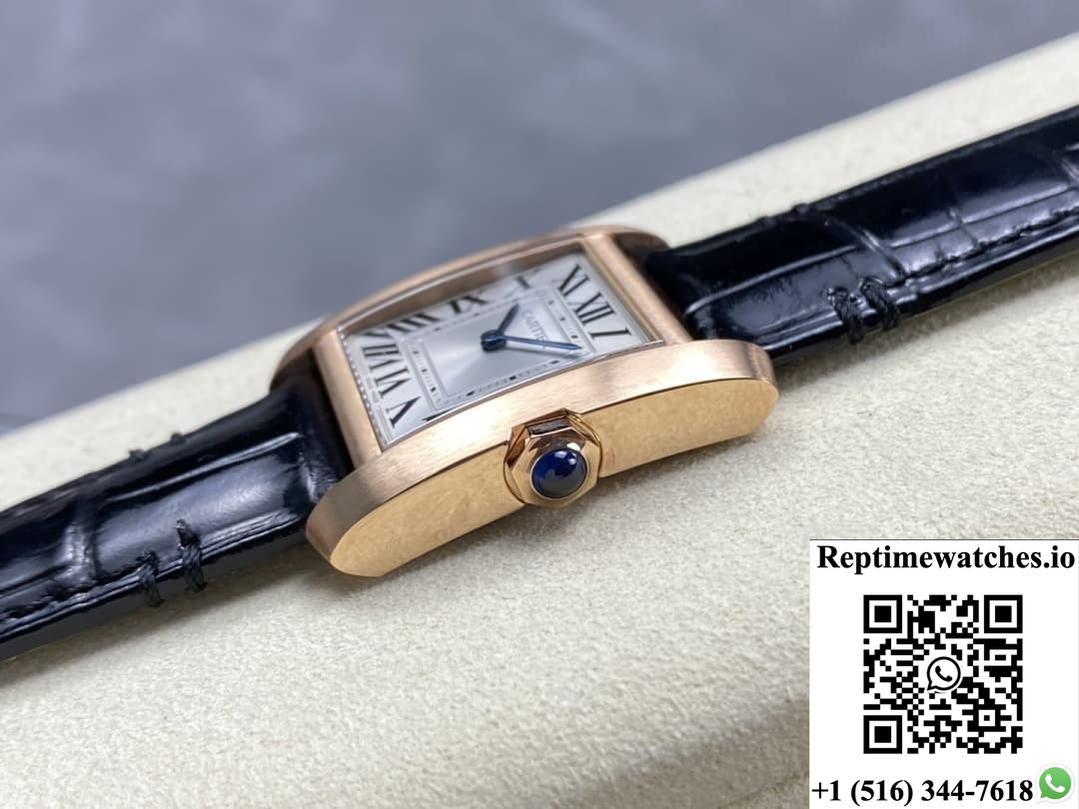 Cartier Tank Wgta0281 8848 Factory Gold Color Dial-Rep Time Watches