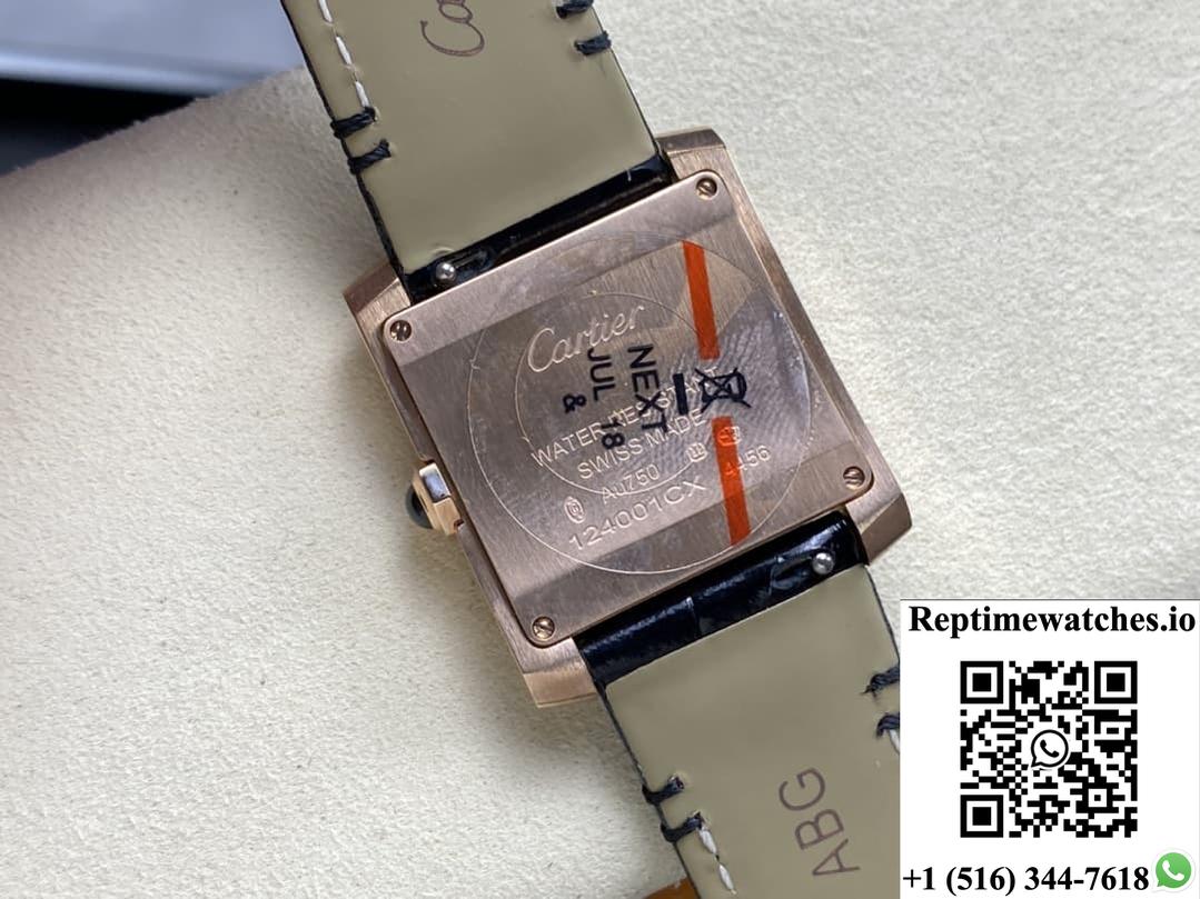 Cartier Tank Wgta0281 8848 Factory Gold Color Dial-Rep Time Watches