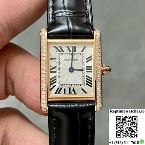 Cartier Tank Wjta0010 F1 Factory Diamond Bezel-Rep Time Watches