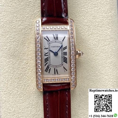 Cartier Tank Wjta0026 8848 Factory Diamond Bezel-Rep Time Watches