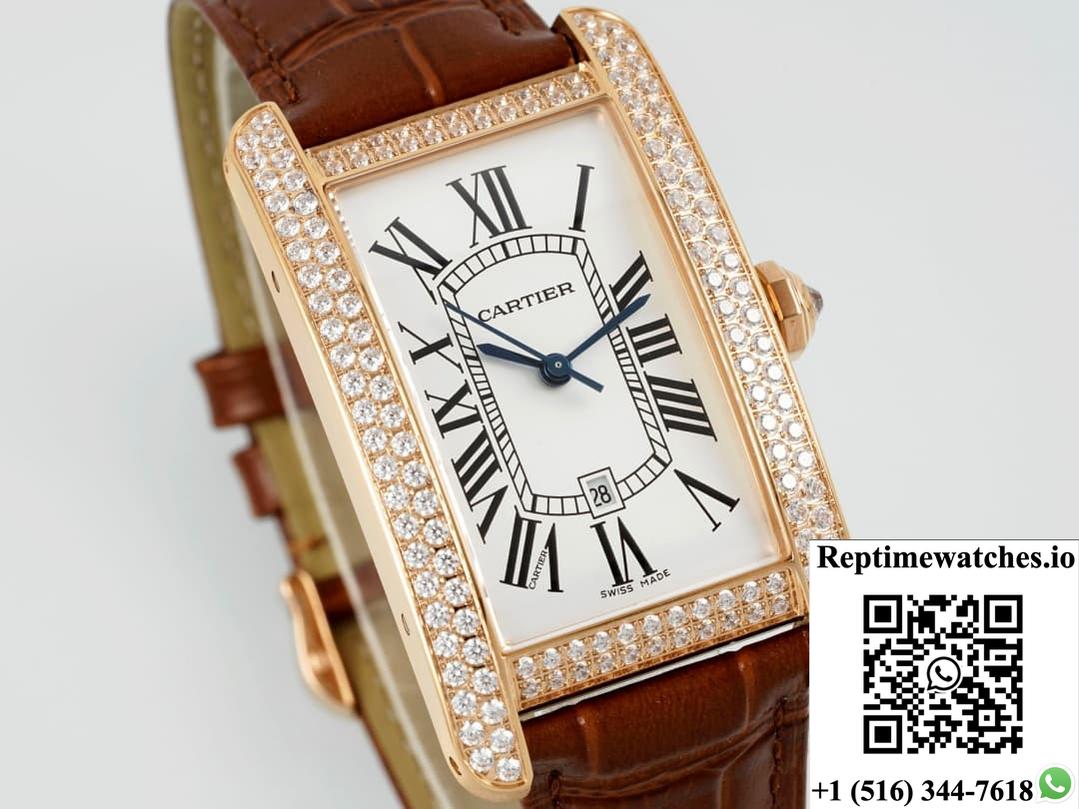 Cartier Tank Wjta0030 Af Factory Diamond Case-Rep Time Watches