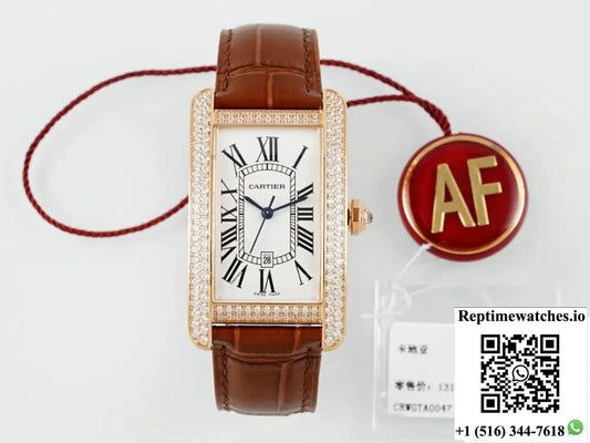 Cartier Tank WJTA0030 AF Factory Diamond Case