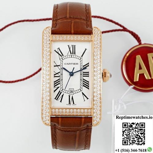 Cartier Tank Wjta0030 Af Factory Diamond Case-Rep Time Watches