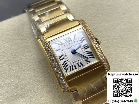 Cartier Tank WJTA0039 8848 Factory Diamond Case