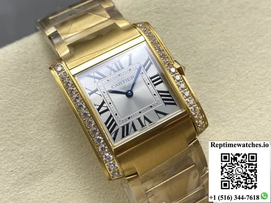 Cartier Tank WJTA0040 8848 Factory Gold Color Strap Product Photo 1