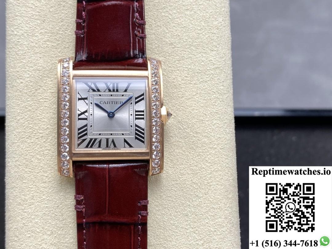 Cartier Tank Wjta0050 8848 Factory Diamond Case-Rep Time Watches