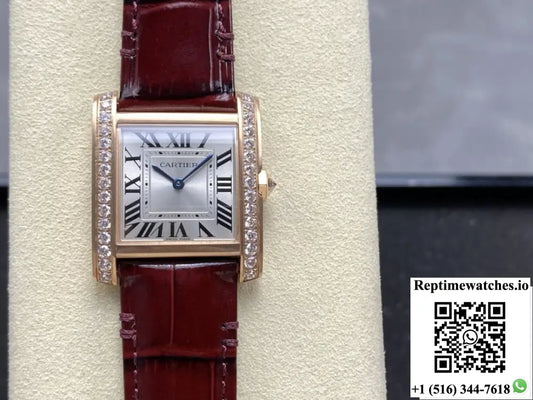 Cartier Tank WJTA0050 8848 Factory Diamond Case