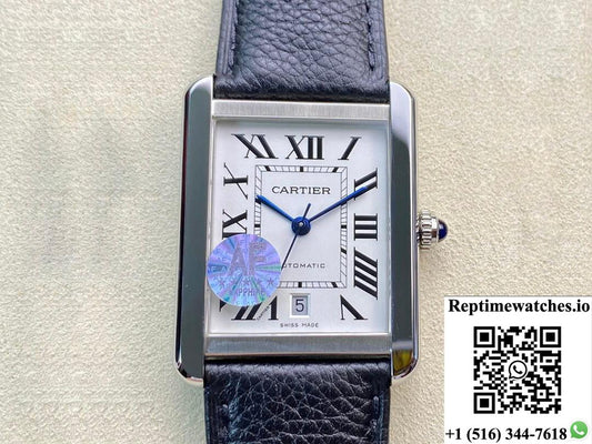 Cartier Tank Wsta0029 Af Factory White Dial-Rep Time Watches