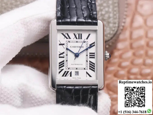 Cartier Tank WSTA0029 V9 Factory Stainless Steel - Watches