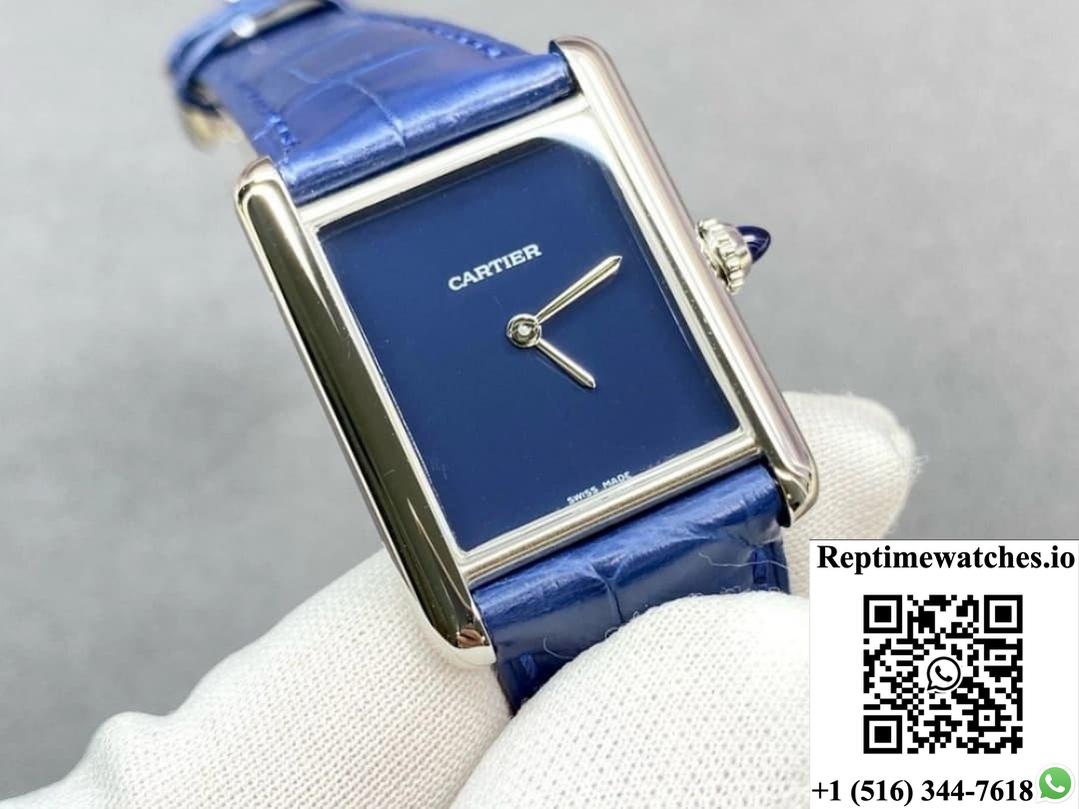 Cartier Tank Wsta0055 F1 Factory Stainless Steel Case-Rep Time Watches