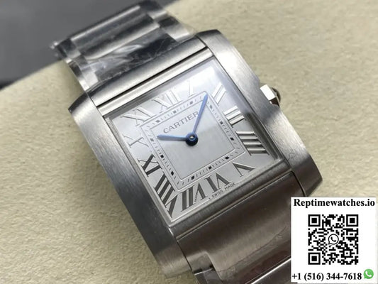 Cartier Tank WSTA0074 8848 Factory Stainless Steel Strap Product Photo 1