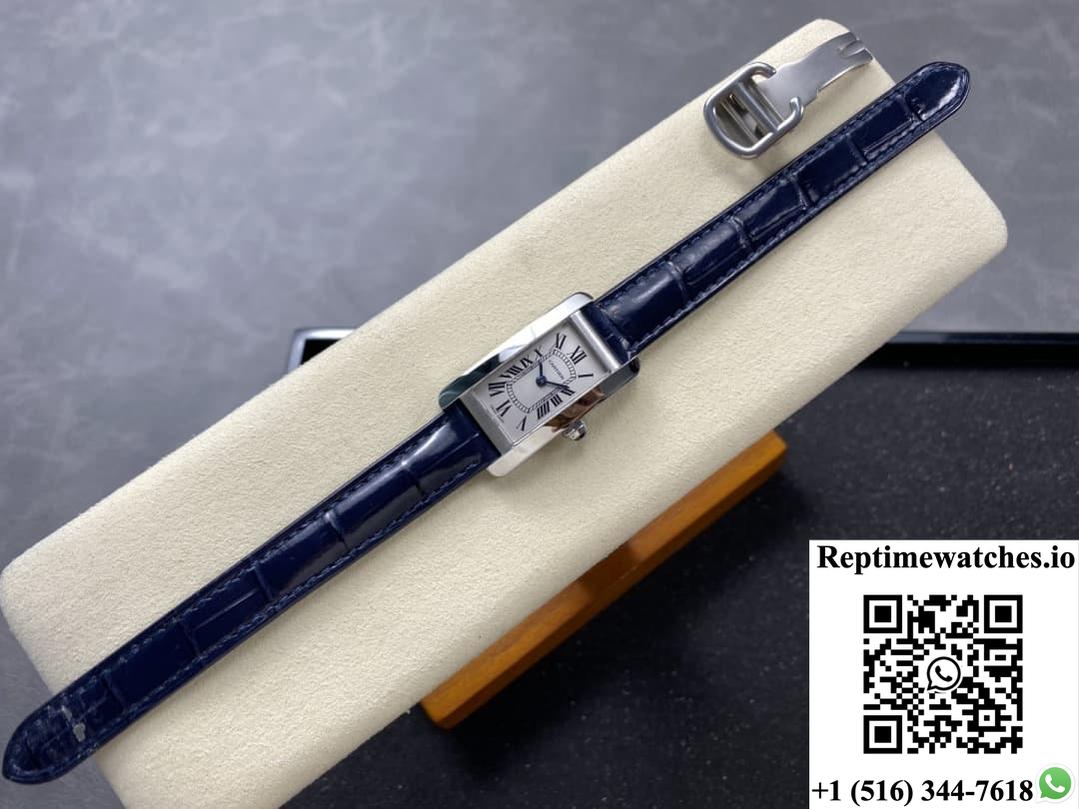 Cartier Tank Wsta0082 8848 Factory Diamond Crown-Rep Time Watches