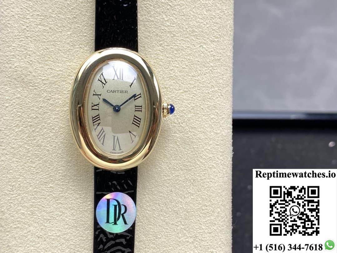Cartier Tub Wgba0017 Dr Factory Gold Color Case-Rep Time Watches