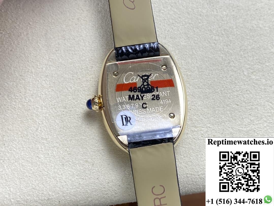 Cartier Tub Wgba0017 Dr Factory Gold Color Case-Rep Time Watches