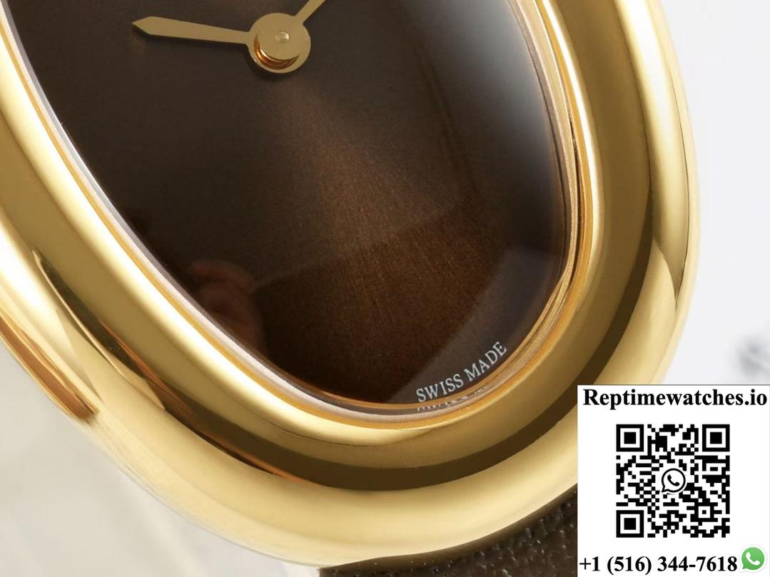 Cartier Tub Wgba0031 Af Factory Brown Dial-Rep Time Watches
