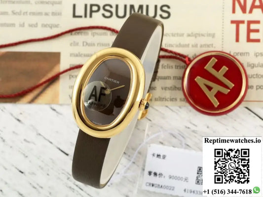 Cartier tub WGBA0031 AF factory brown dial