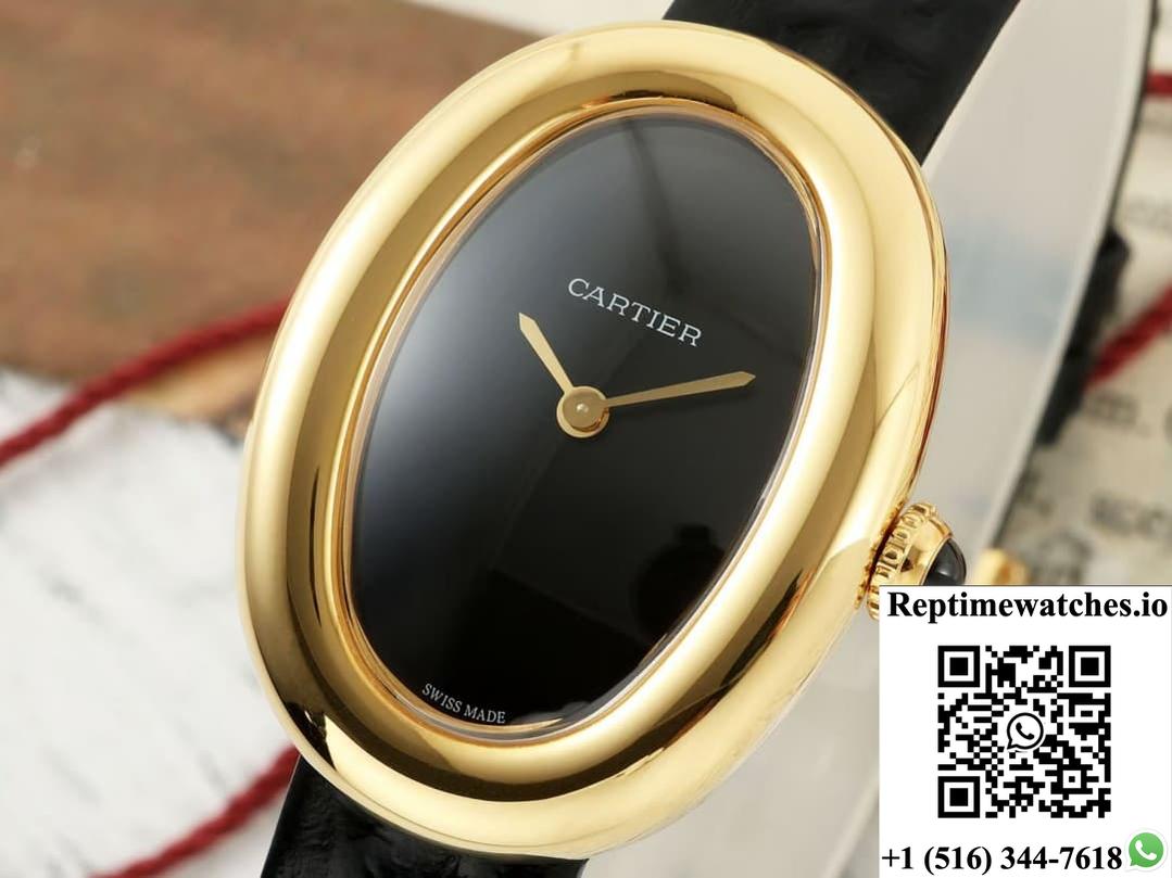 Cartier Tub Wgba0040 Af Factory Gold Color Case-Rep Time Watches