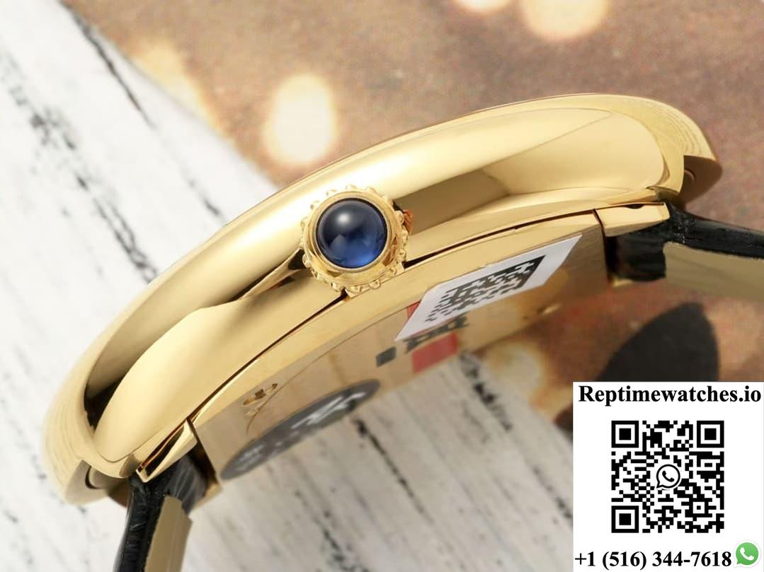 Cartier Tub Wgba0040 Af Factory Gold Color Case-Rep Time Watches