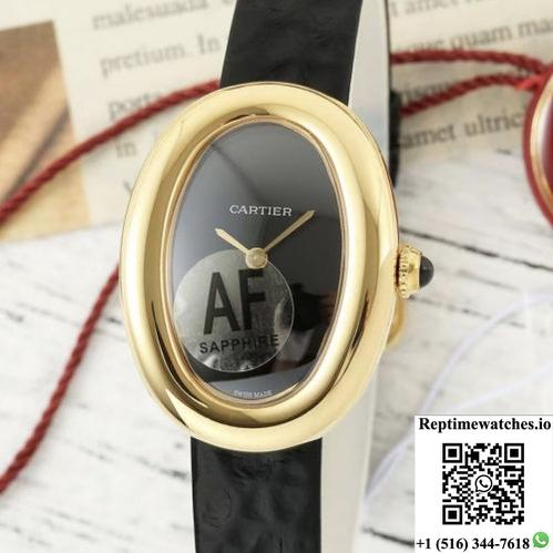 Cartier Tub Wgba0040 Af Factory Gold Color Case-Rep Time Watches