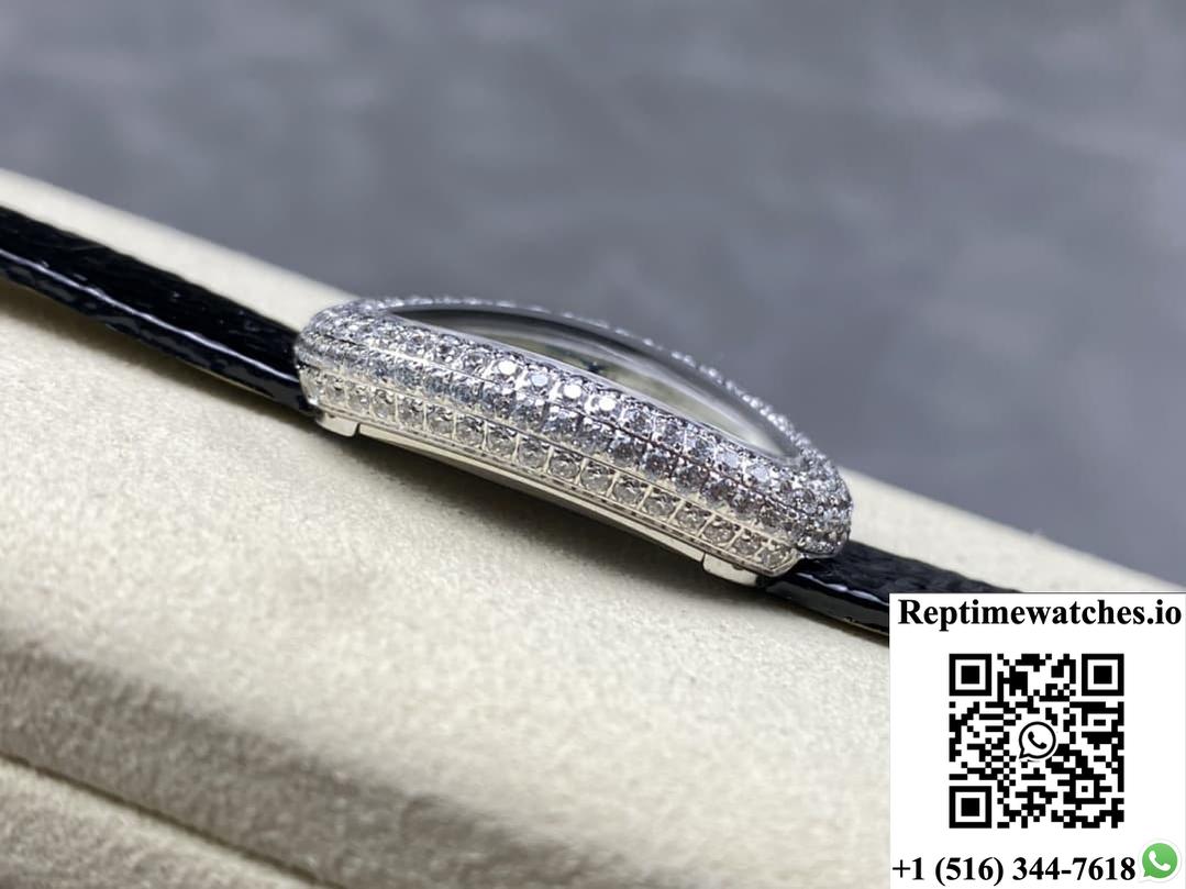 Cartier Tub Wjba0036 Dr Factory Diamond Dial-Rep Time Watches
