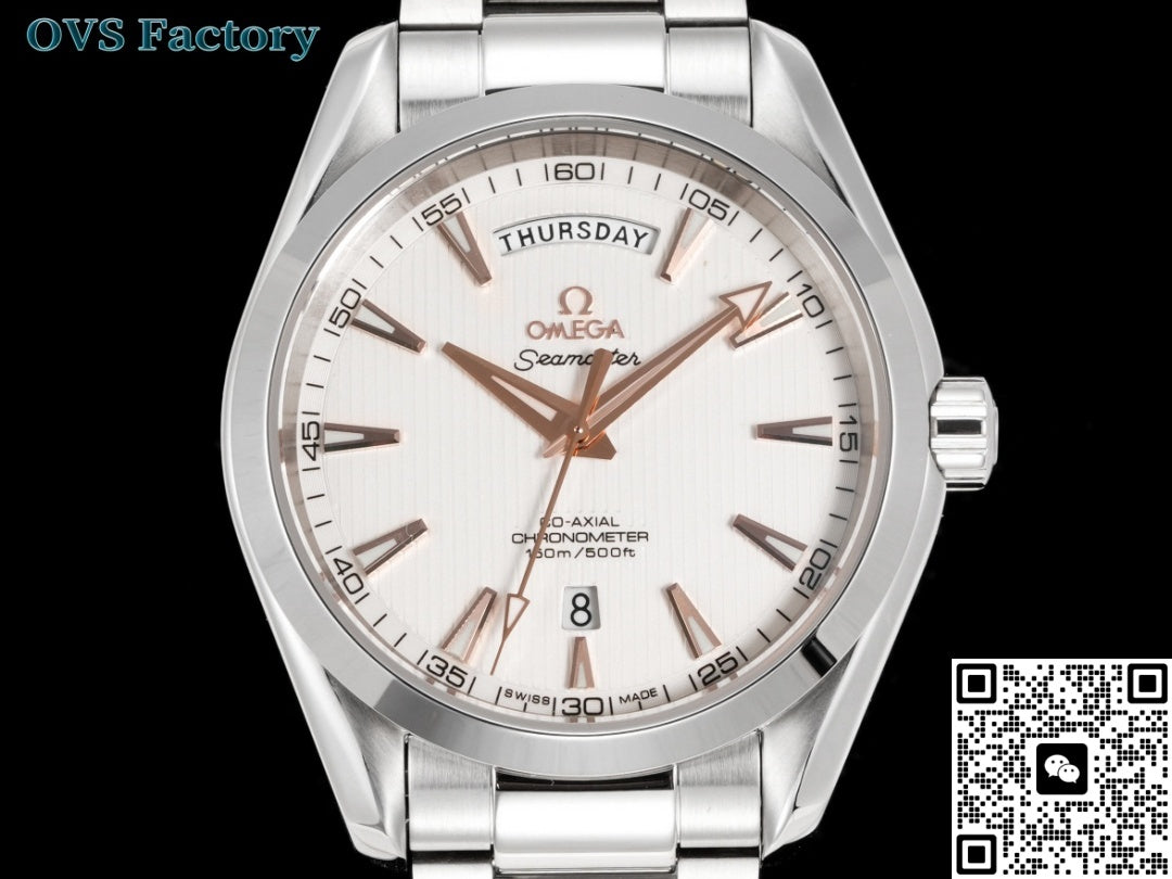 Omega Seamaster 231.10.42.22.02.001 OVS Factory Stainless Steel Case