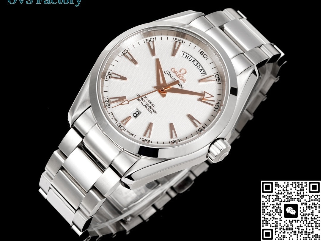 Omega Seamaster 231.10.42.22.02.001 OVS Factory Stainless Steel Case