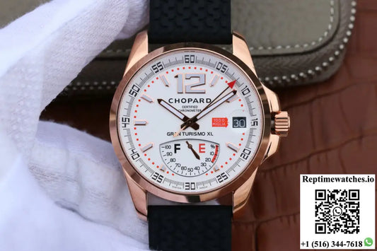 Chopard Classic Racing Mille Miglia 161272-5001 V6 Factory White Dial Rose Gold Product Photo 1