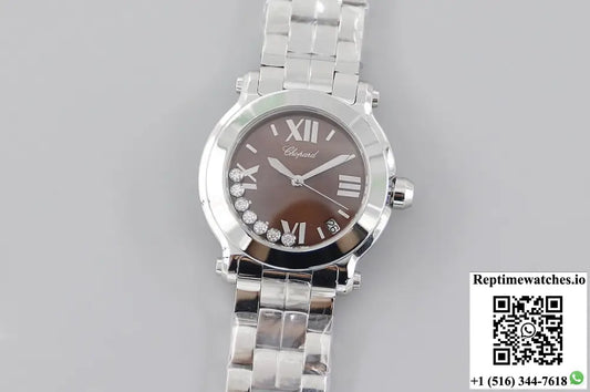 Chopard HAPPY DIAMONDS 278477-3002 YF Factory Date Display
