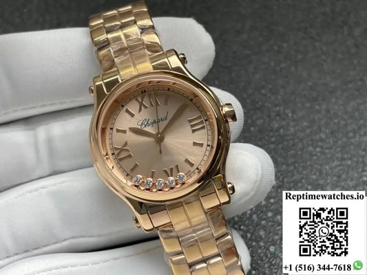 Chopard Happy Sport 275378-5008 Yf Factory Rose Gold Case Product Photo 1