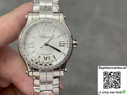 Chopard HAPPY SPORT 278608-3004 Diamond Bezel