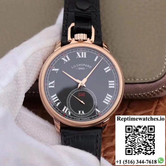 Chopard L.u.c 161923-1001 Louis Ulysse Black Dial Product Photo 1
