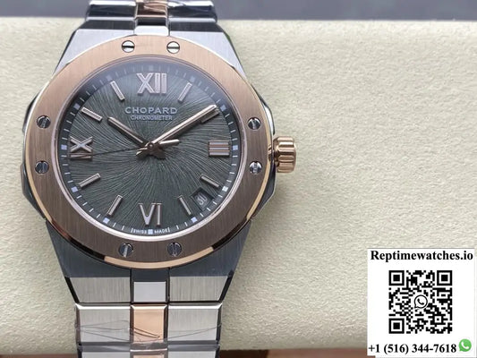 Chopard Snow Mountain Pride 298600-6001 GH factory gold strap