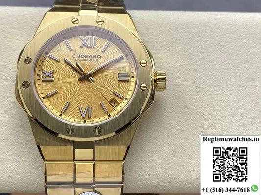 Chopard Snow Mountain Pride Wing 295363-0001 GH Factory Gold Dial