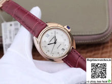 Cle De Cartier Automatic 35mm WJCL0032 18K Rose Gold Silver-gray Dial - Watches