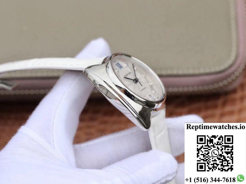 Cle De Cartier Ladies 35Mm Wjcl0032 Silver-Gray Dial-Rep Time Watches