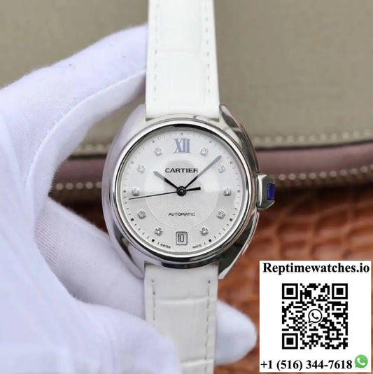 Cle De Cartier Ladies 35mm WJCL0032 Silver-gray Dial - Watches