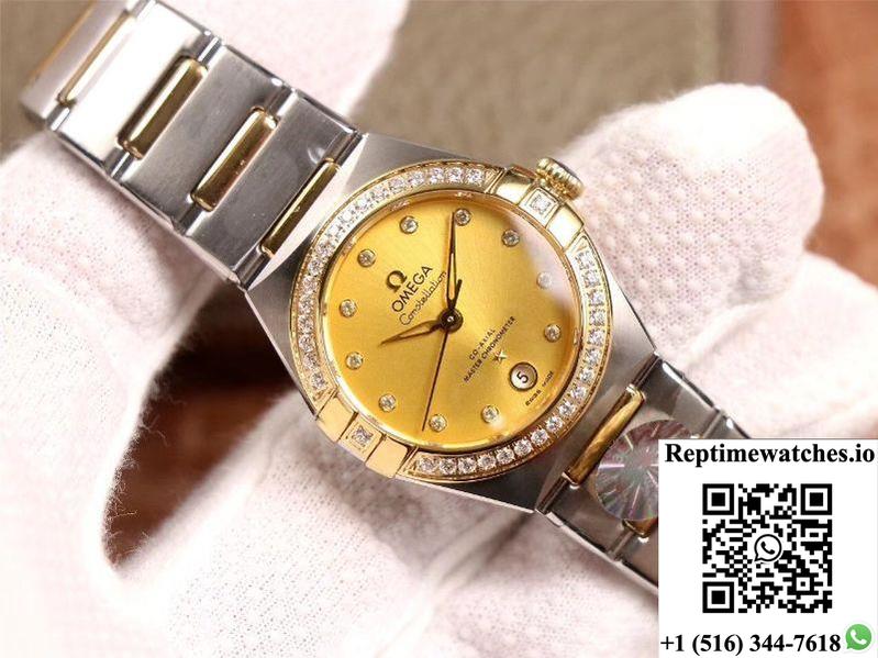 Constellation Omega Co‑Axial Master Chronometer 29Mm 3S Factory 131.25.29.20.58.001-Rep Time Watches