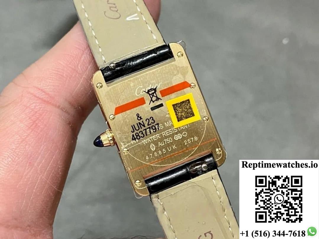 Cartier Tank WGTA0091 DR Factory Black Dial