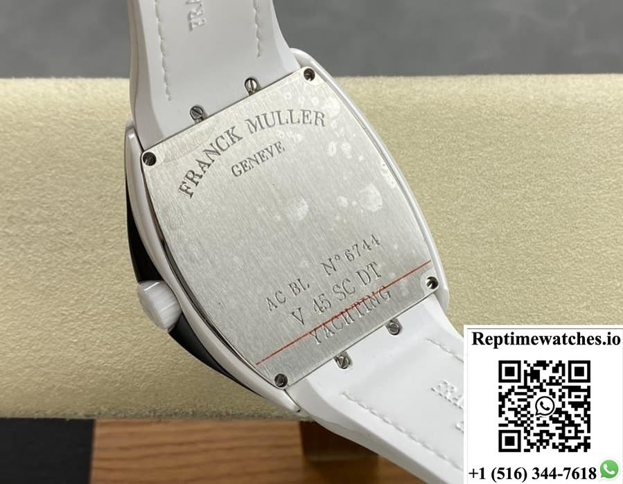 Franck Muller MEN’S Collection V46 SC OG ABF Factory Stainless Steel Crown