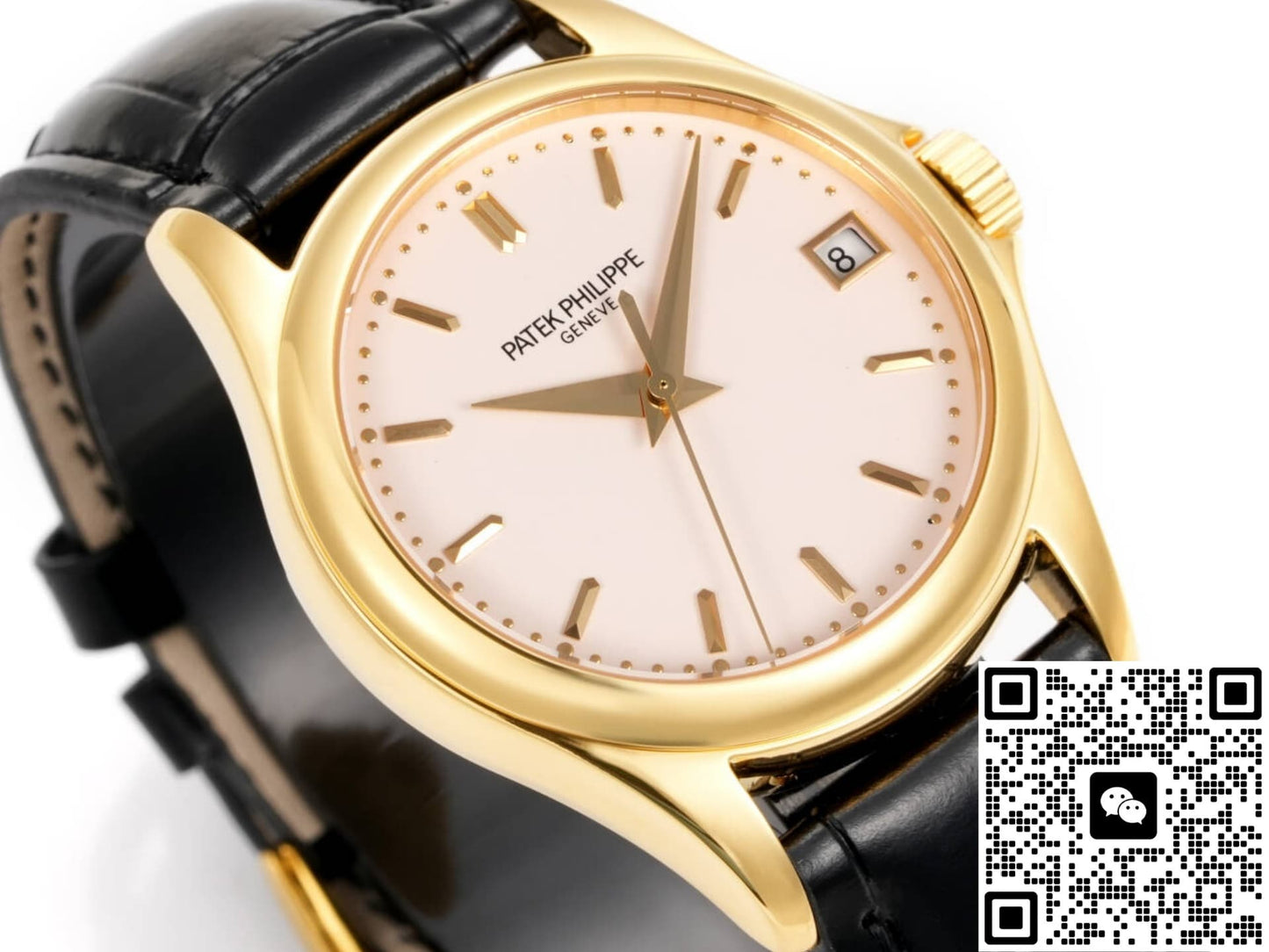 Patek Philippe Calatrava 5127J-001 GR Factory Date Display