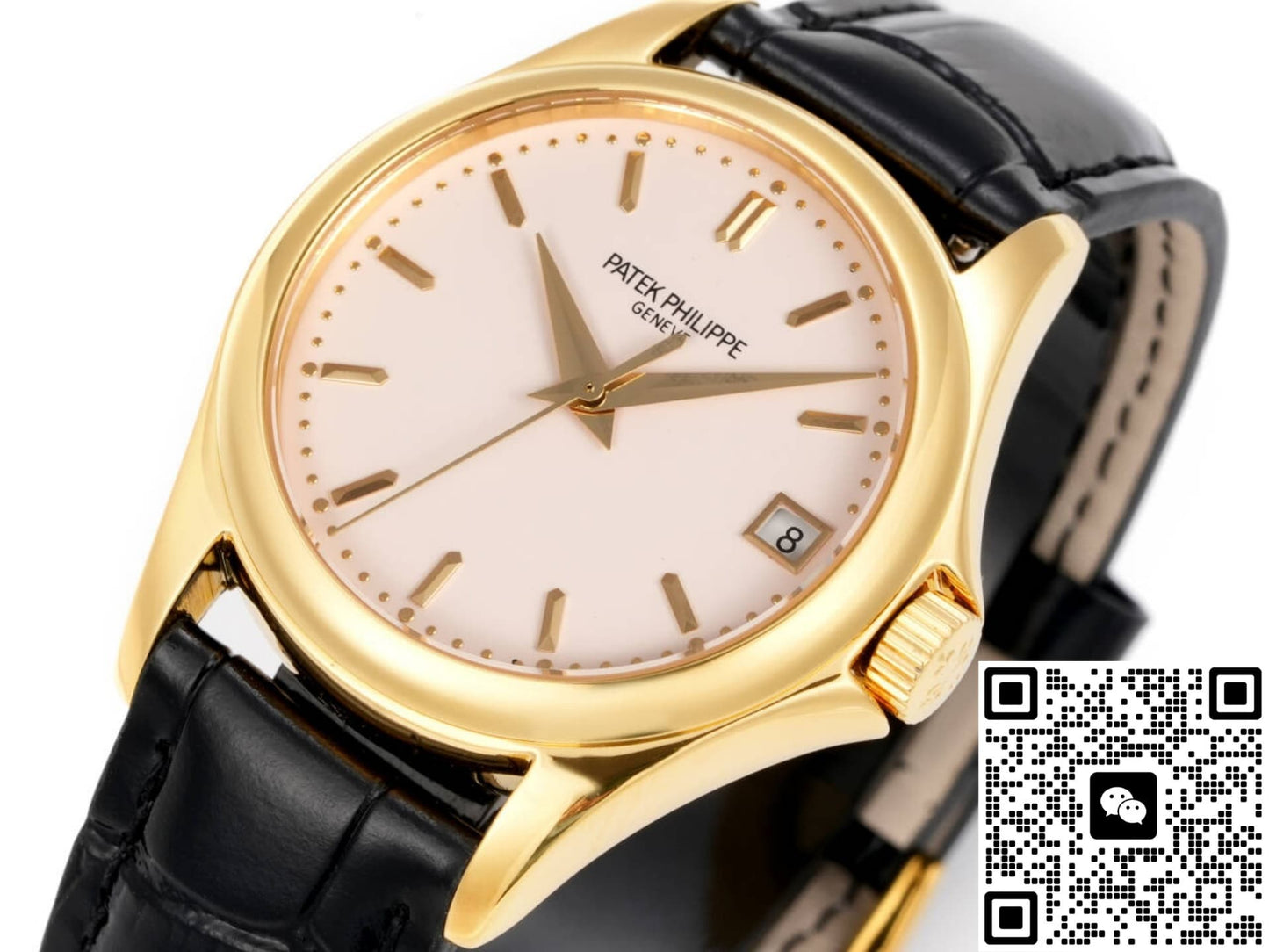Patek Philippe Calatrava 5127J-001 GR Factory Date Display