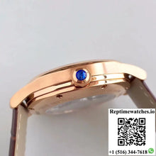 Drive De Cartier Moonphase WGNM0008 Rose Gold Silver Dial - Watches