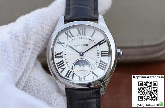 Drive De Cartier Moonphase WSNM0008 Silver Dial Product Photo 1