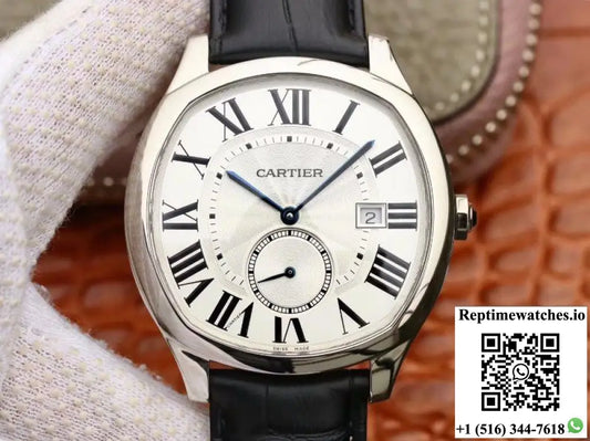 Drive De Cartier WSNM0004 GS Factory White Dial - Watches